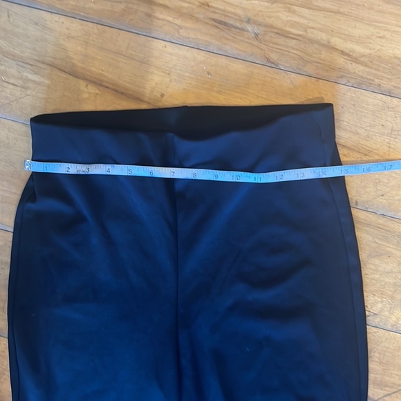 Black high waisted flare pants - Picture 3 of 5